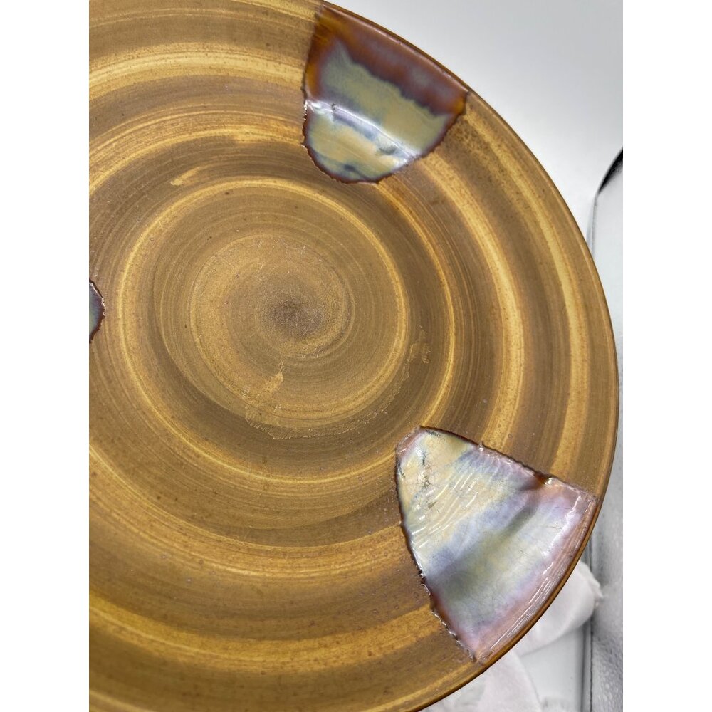 Vintage Sango Splash Brown Set of Four Dinner Plates 11" - Picture 8 of 9